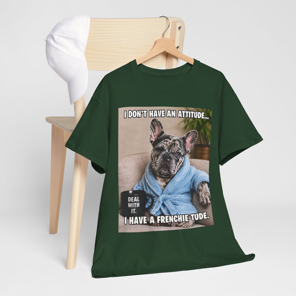 Frenchie Graphic Tee — Cute French Bulldog Design