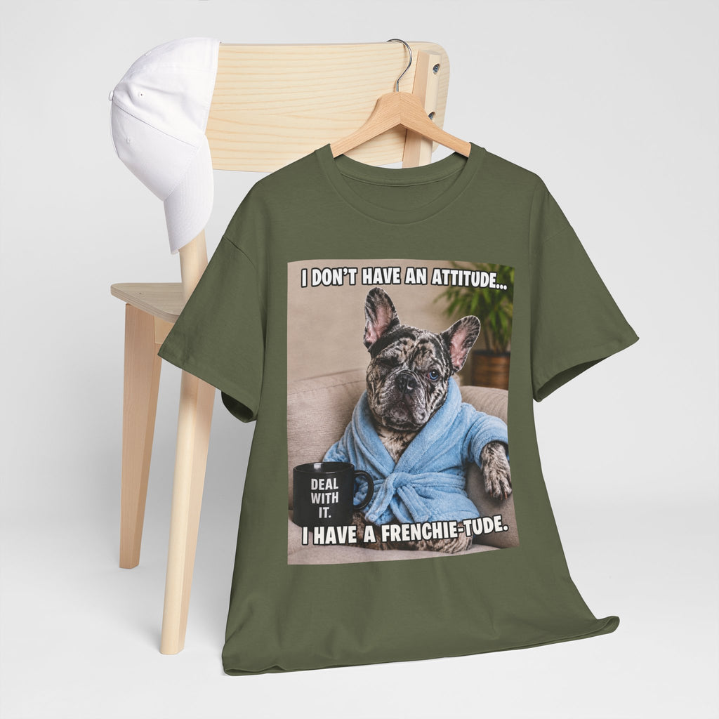 Frenchie Graphic Tee — Cute French Bulldog Design