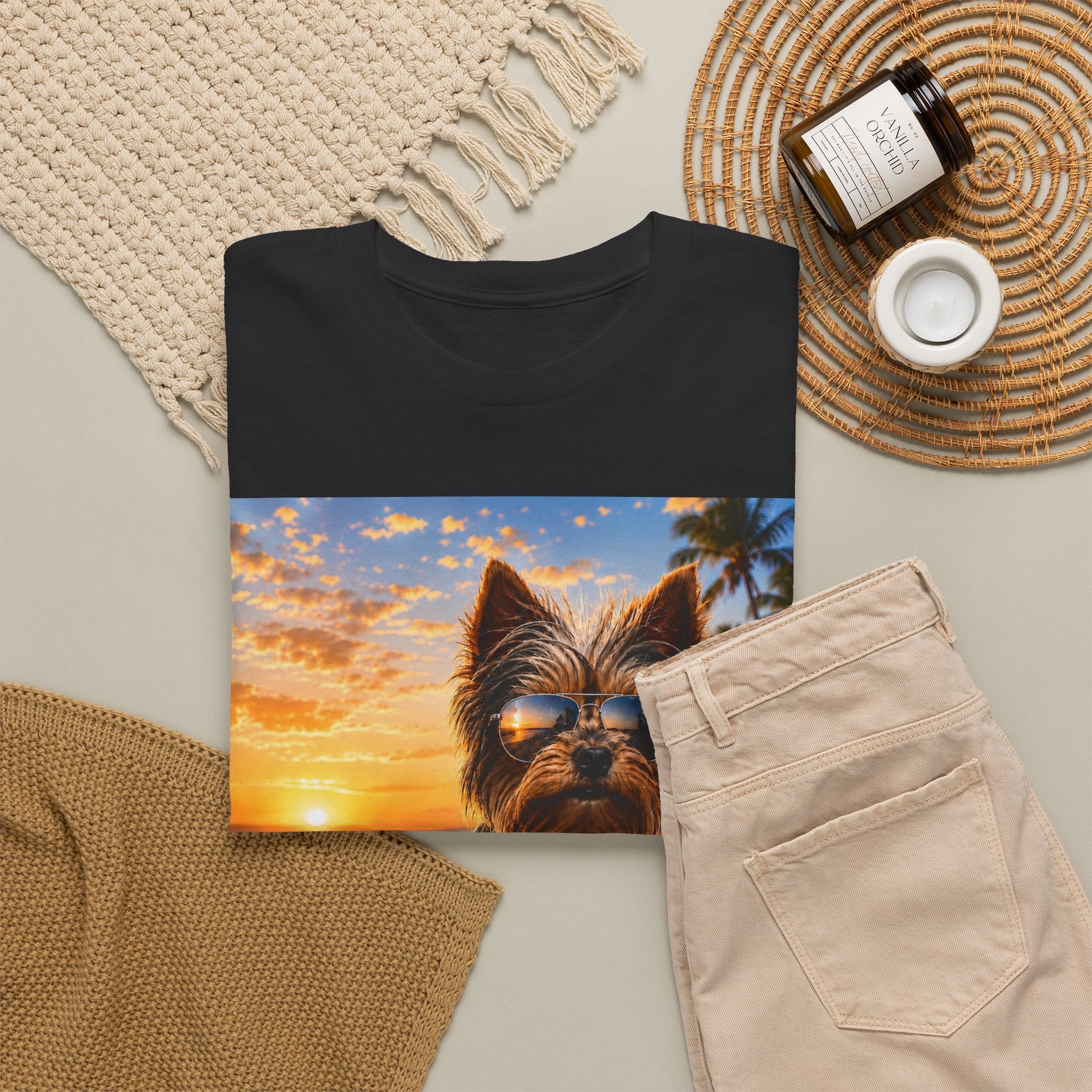 Yorkshire Terrier Photo Tee — Cute Yorkie Graphic T-Shirt