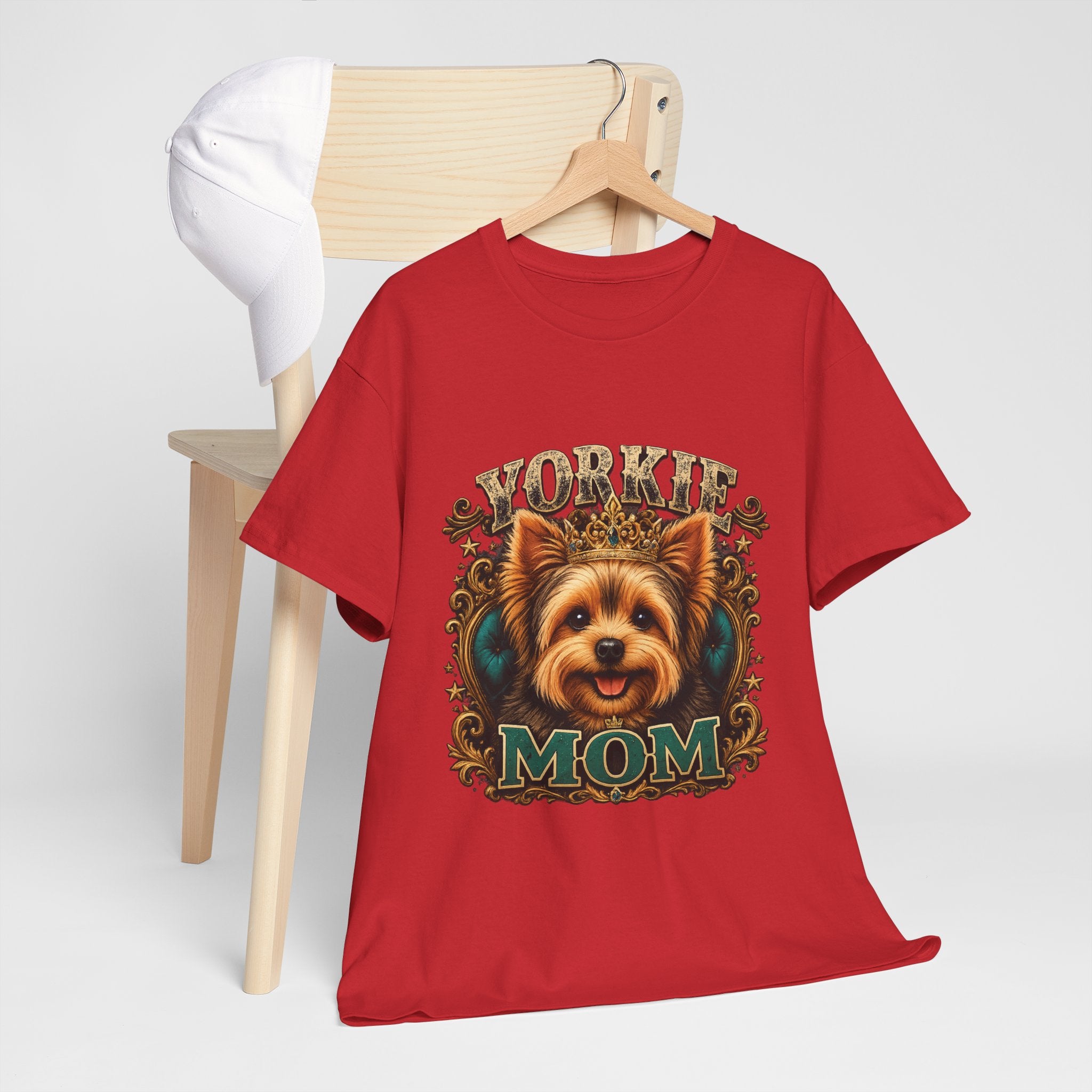Yorkie Mom T-Shirt — Cute Yorkshire Terrier Mom Tee, Dog Lover Gift