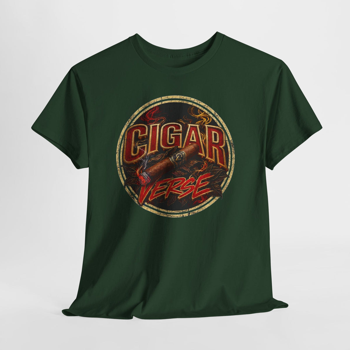 Cigar Verse Vintage Logo Tee