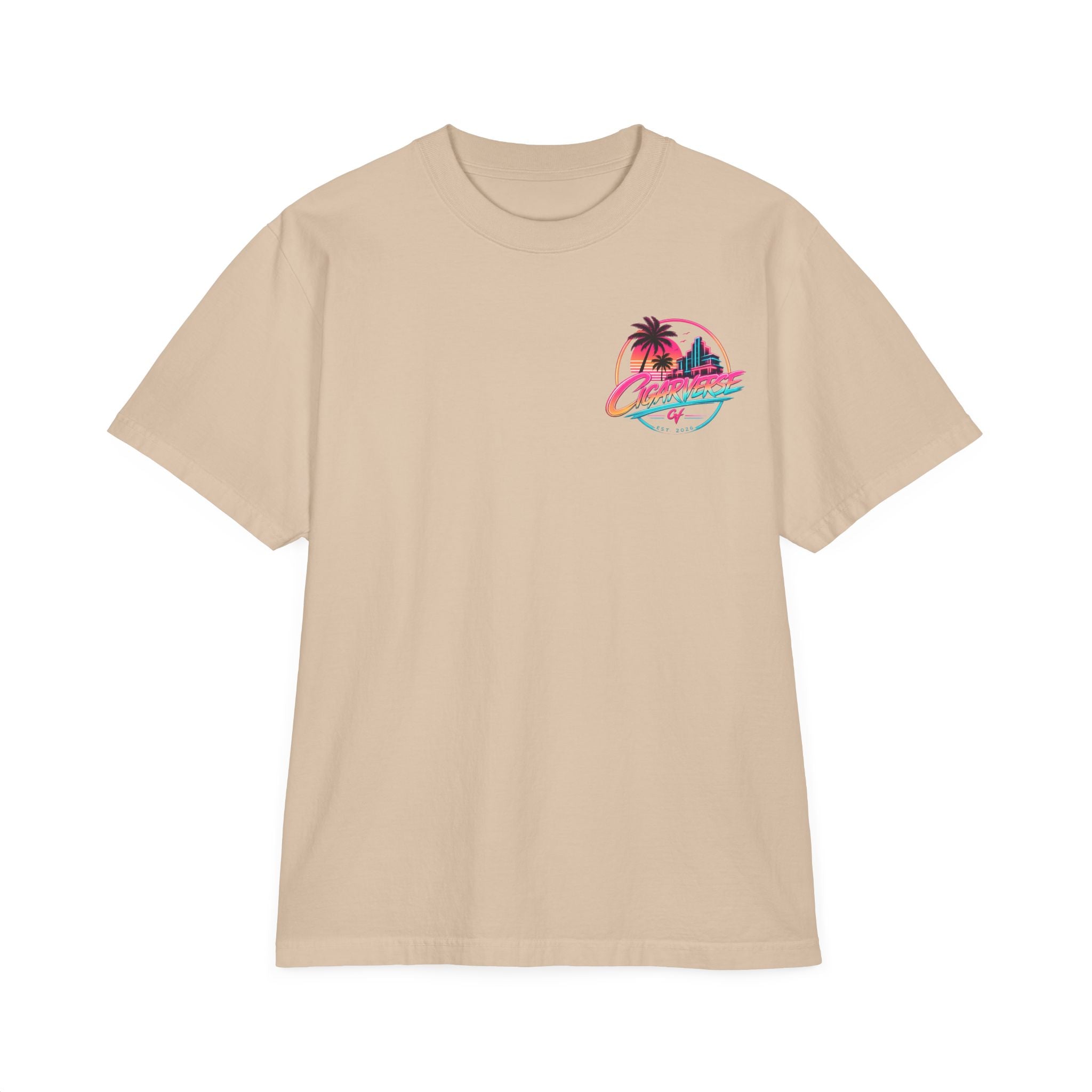 Oversized Premium Max Heavyweight Unisex Garment-Dyed Drop-Shoulder T-Shirt