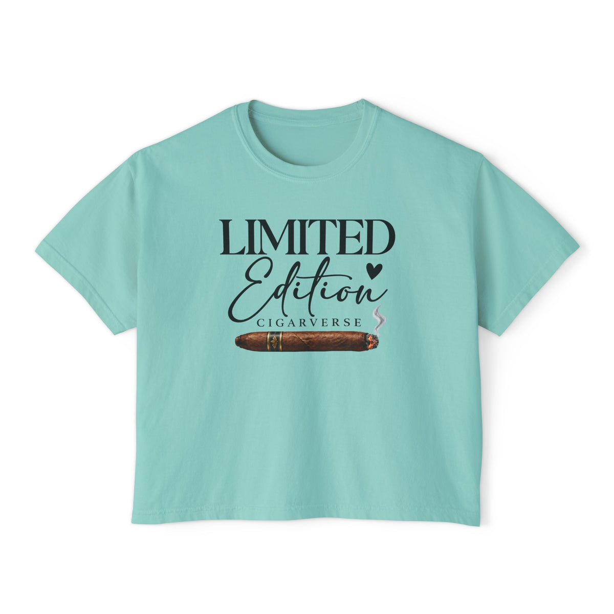 Limited Edition Women's Boxy Tee — 'Limited Edition Cigarverse' Graphic