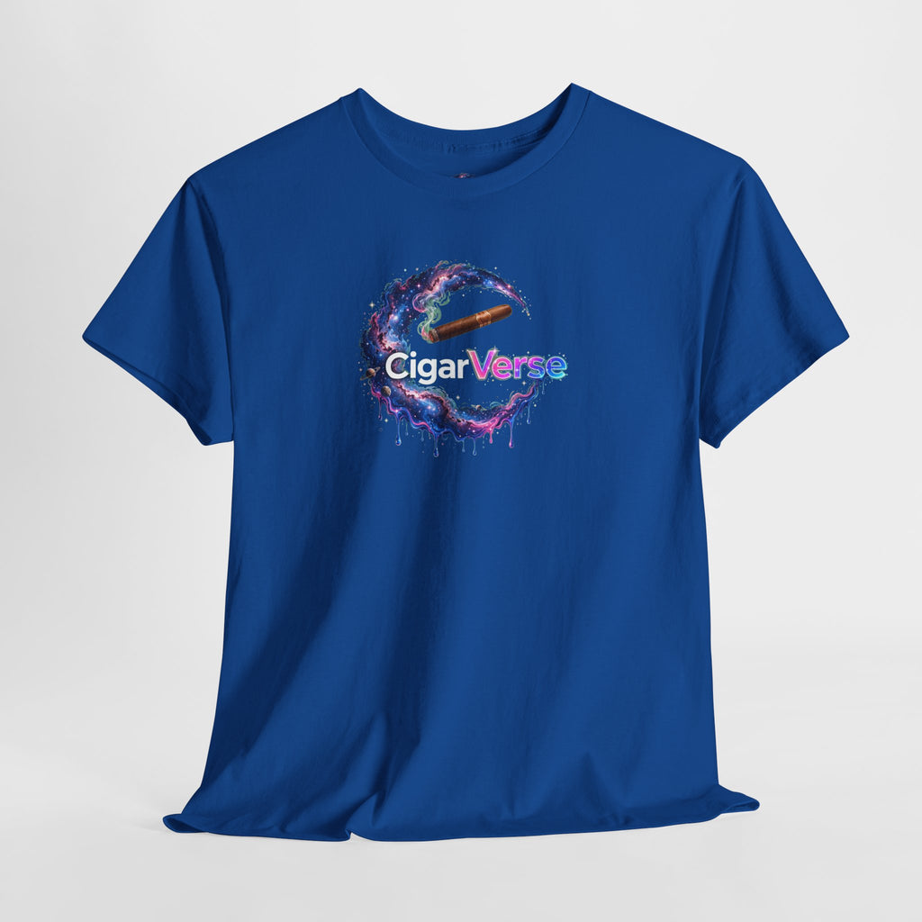 CigarVenture Logo Tee — Colorful Splash Graphic T-Shirt for Cigar Lovers