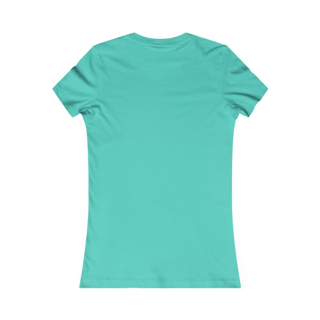 Women's Tee - Colorful Retro 'Cigar Left' Floral Lip Graphic