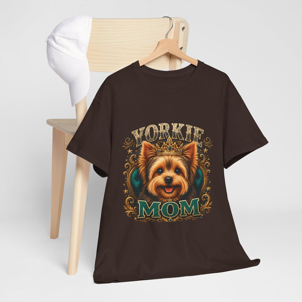 Yorkie Mom T-Shirt — Cute Yorkshire Terrier Mom Tee, Dog Lover Gift