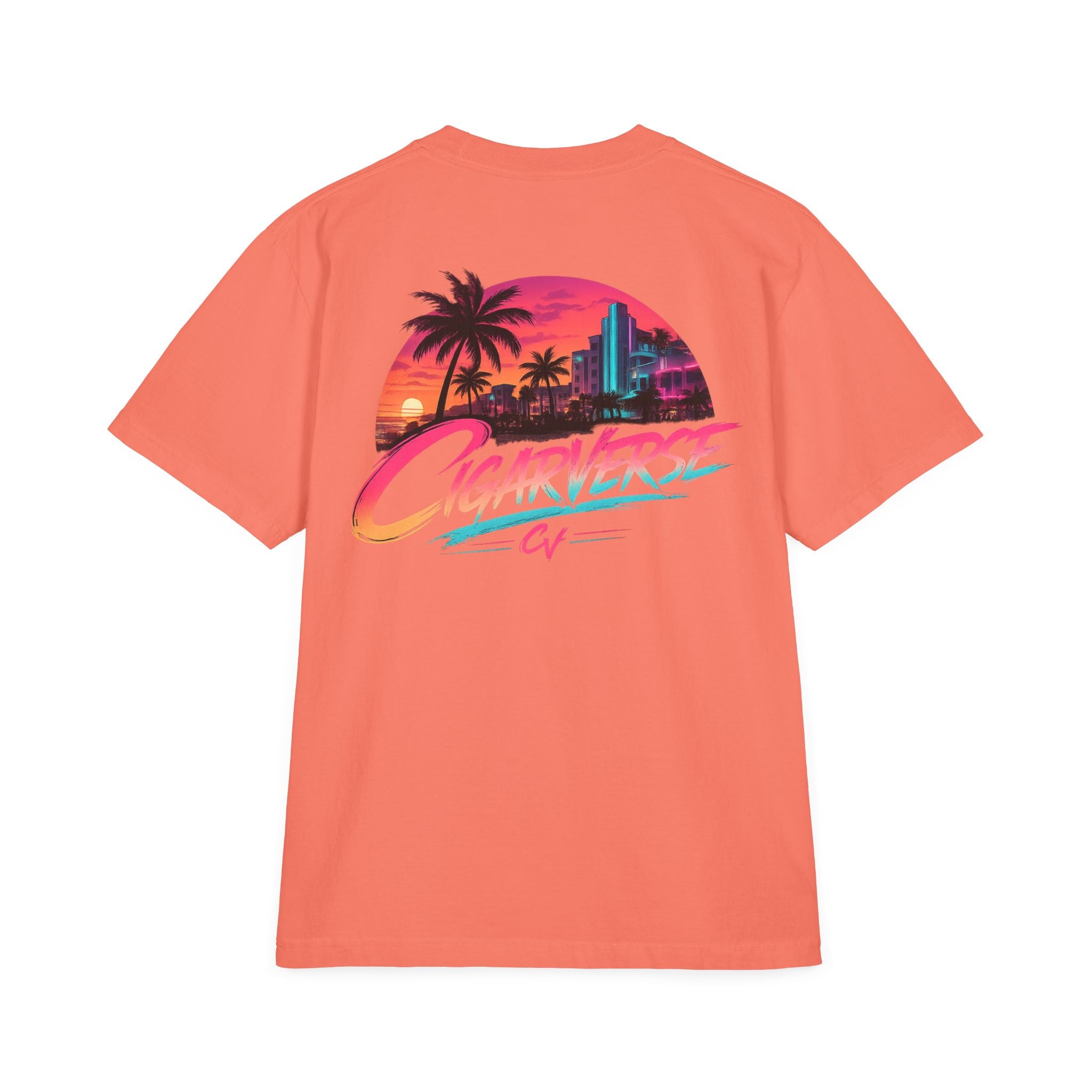 Oversized Premium Max Heavyweight Unisex Garment-Dyed Drop-Shoulder T-Shirt