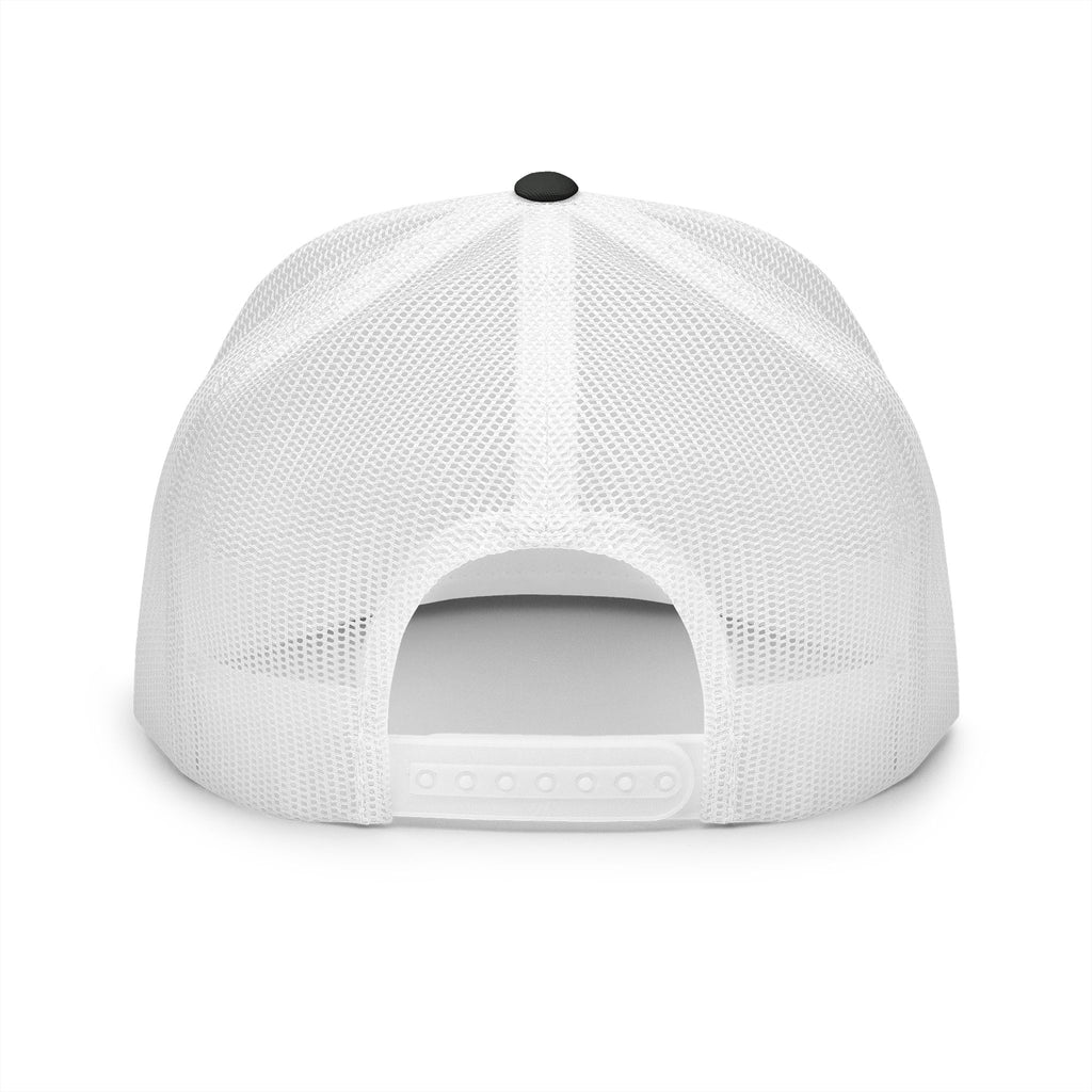 Retro Miami Trucker Cap — "Cigar Verse" Neon Palm Logo