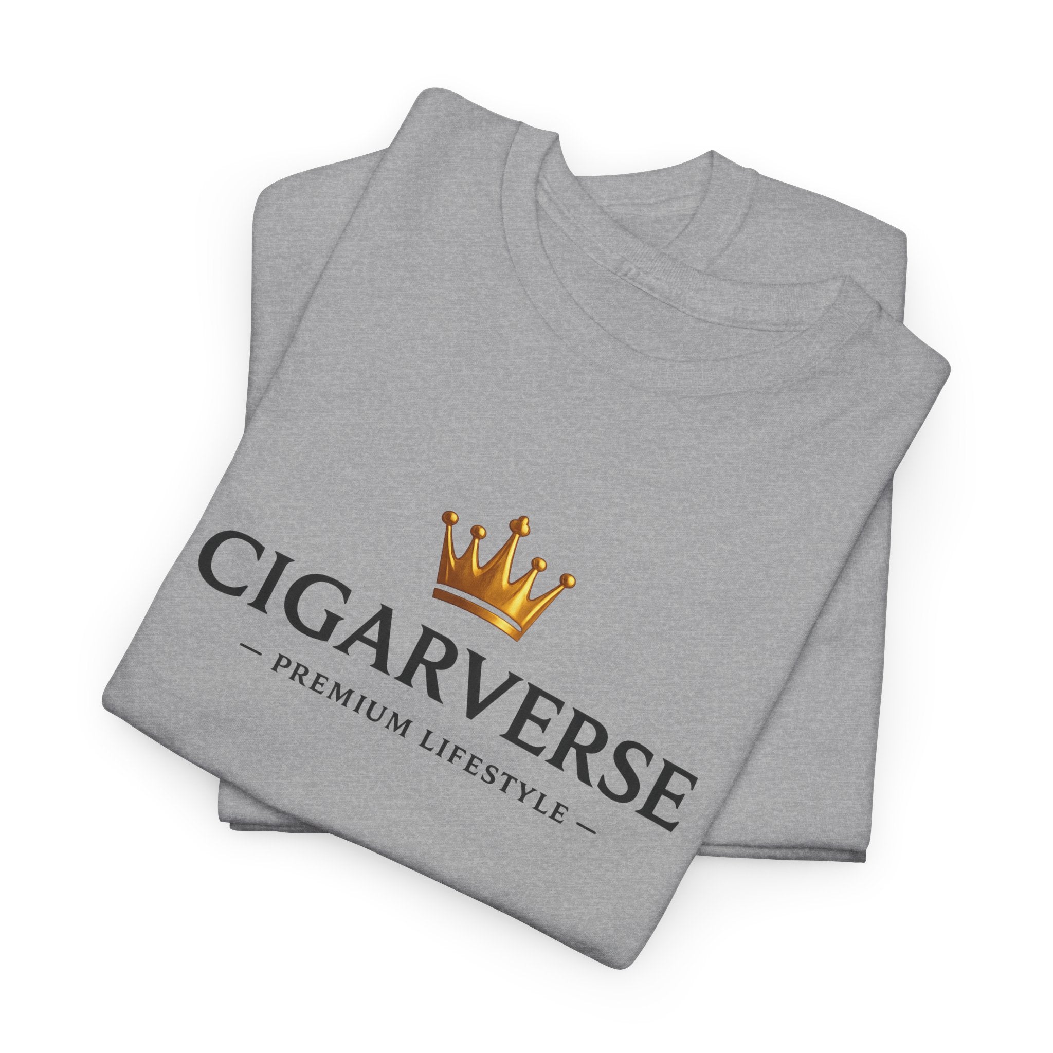 Cigarverse Crown Tee — Premium Lifestyle Logo T-Shirt