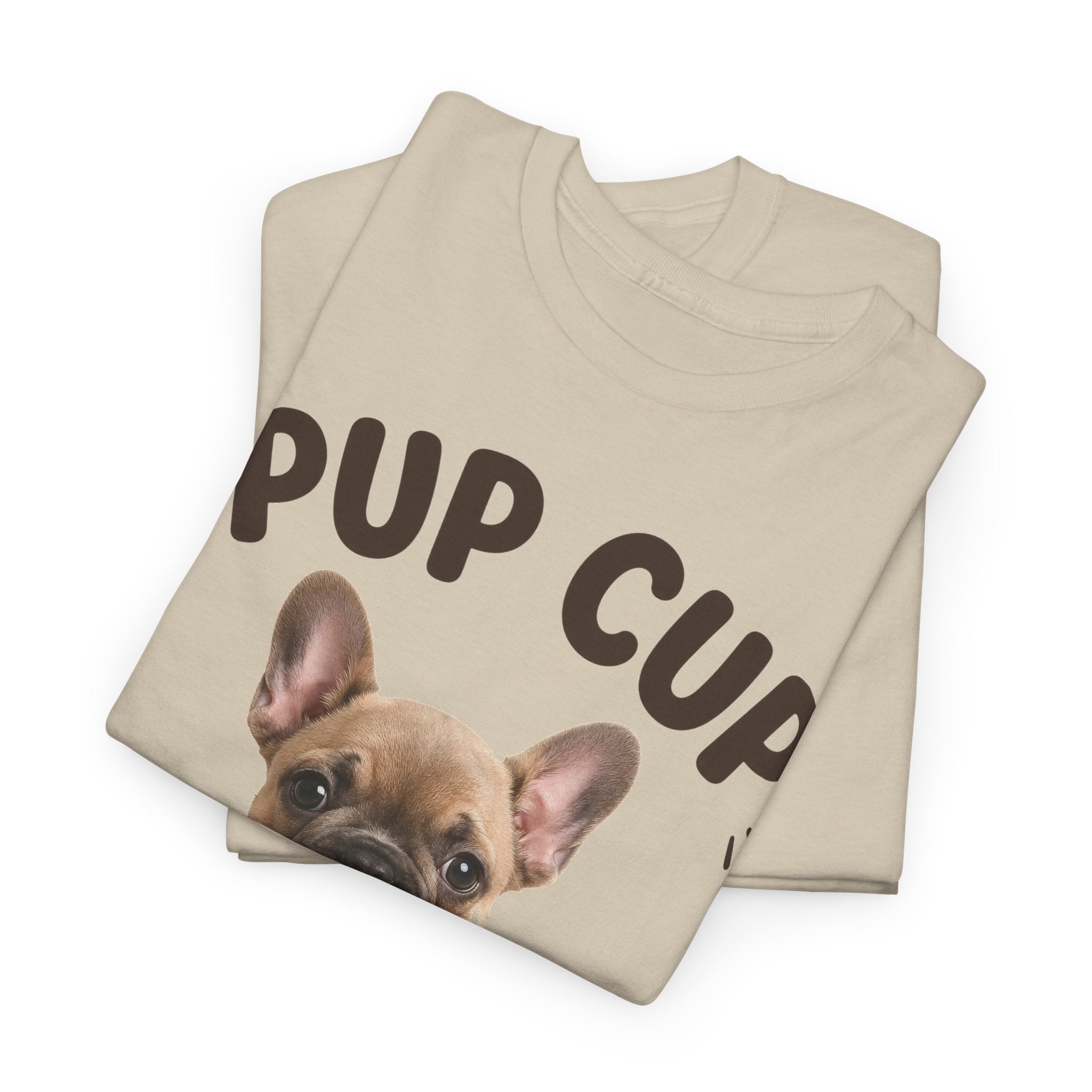 Pup Cup T‑Shirt — Cute French Bulldog Puppy Tee