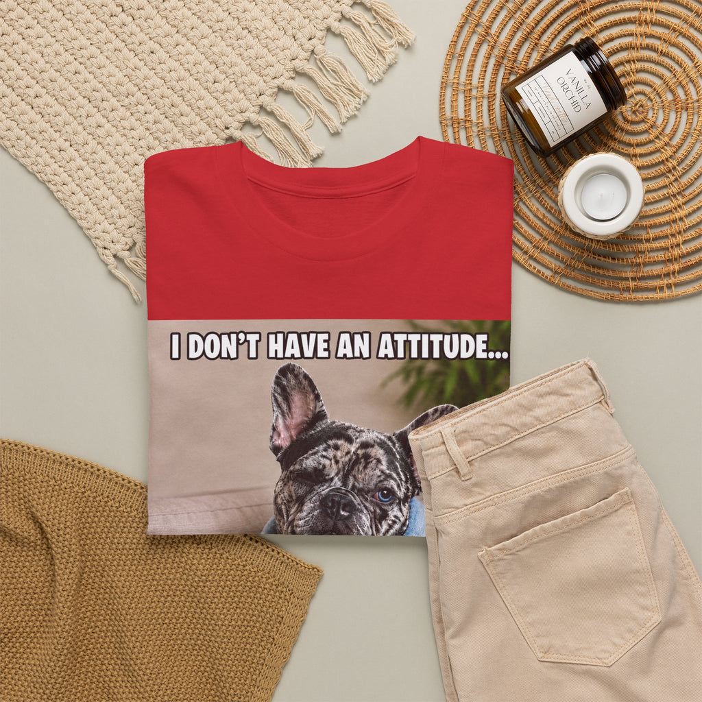 Frenchie Graphic Tee — Cute French Bulldog Design
