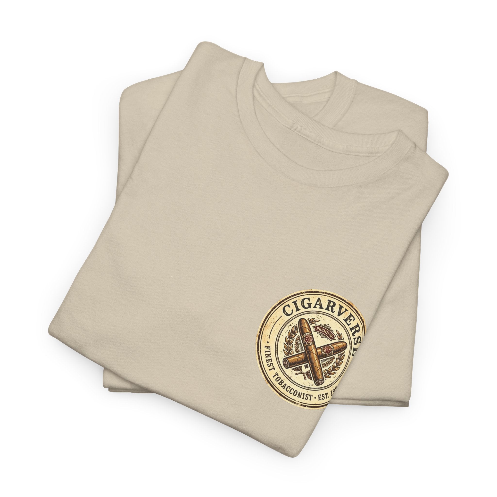 Cigarverse Vintage Cigar Club Tee — “Cigarverse Finest Tabacconist”
