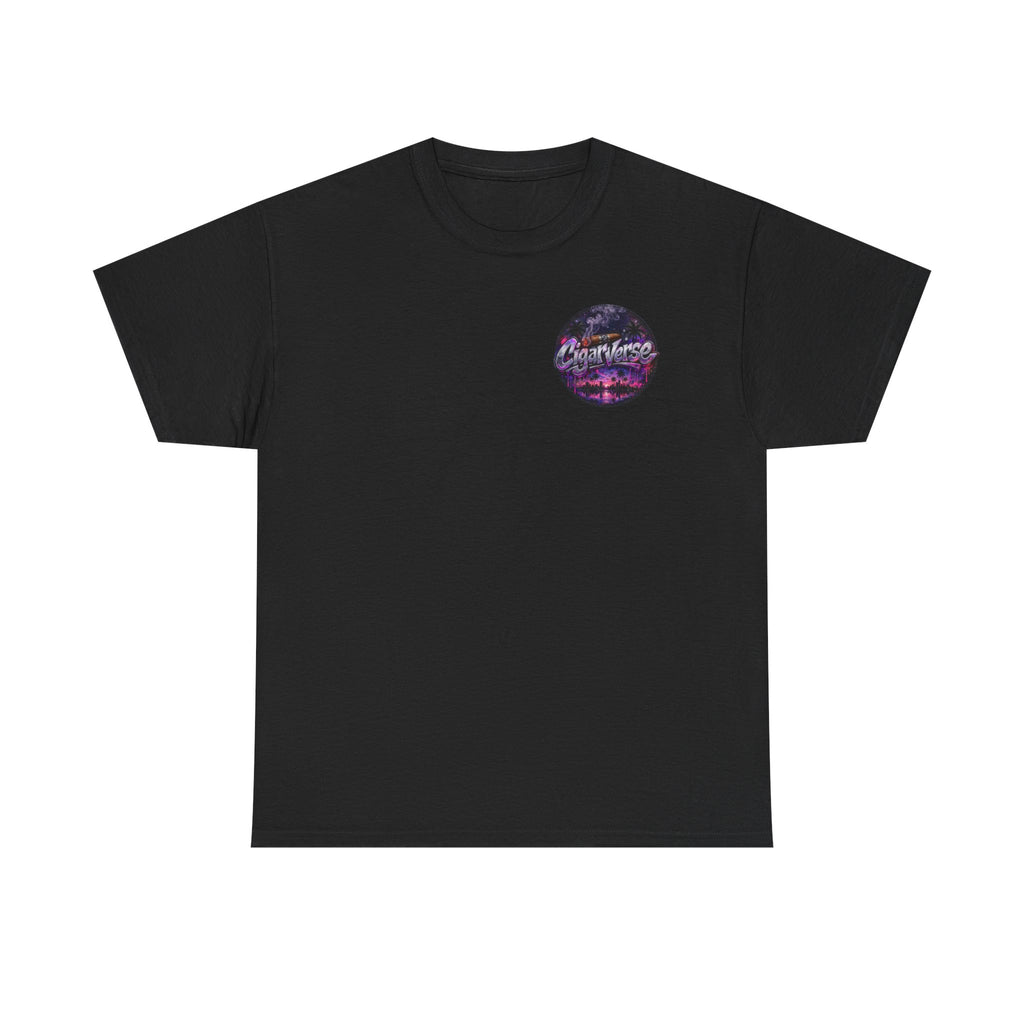 CigarVerse Retro Palm Sunset Tee