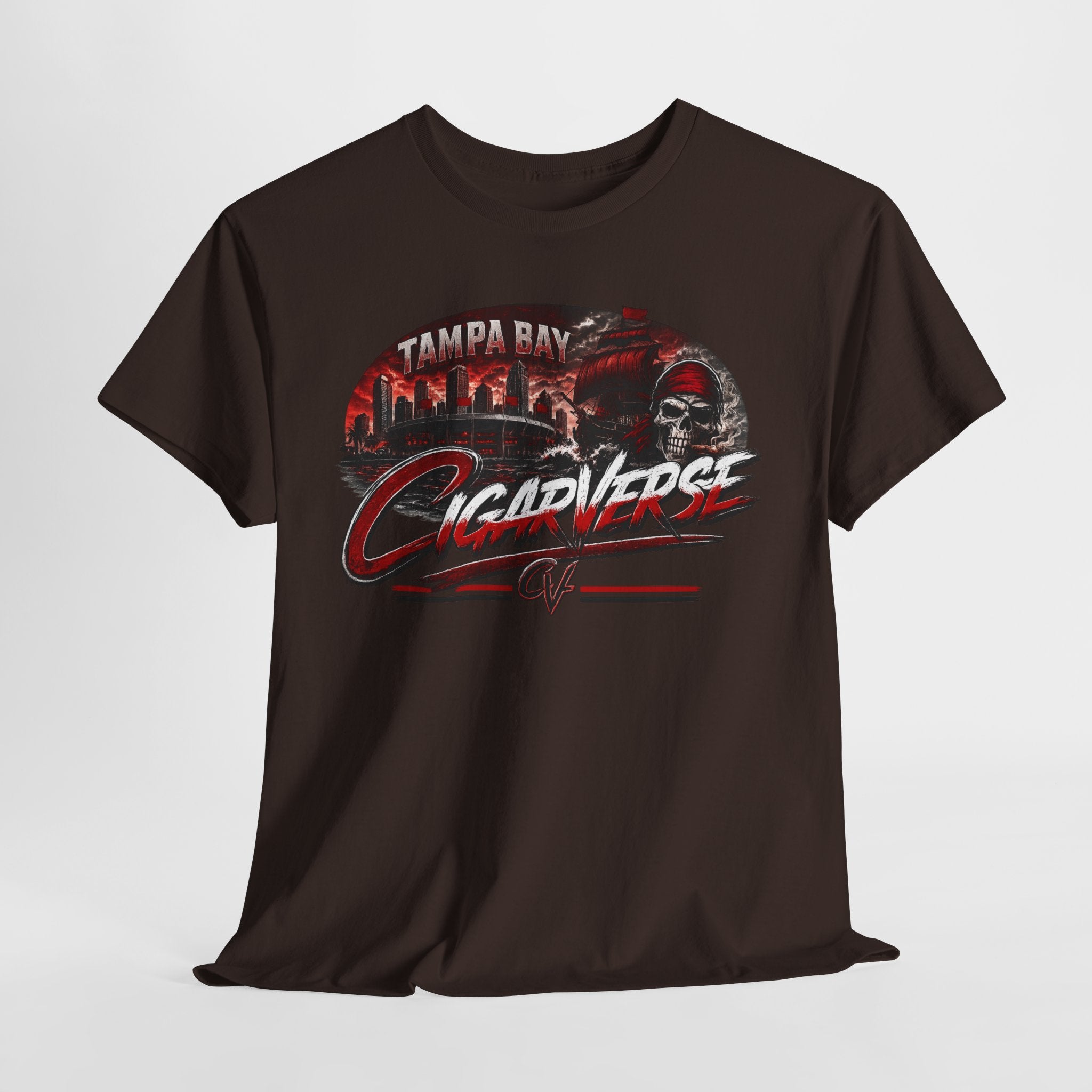 CIGARVERSE Unisex T-Shirt — Tampa Bay CIGARVERSE Vintage Skyline Graphic Tee