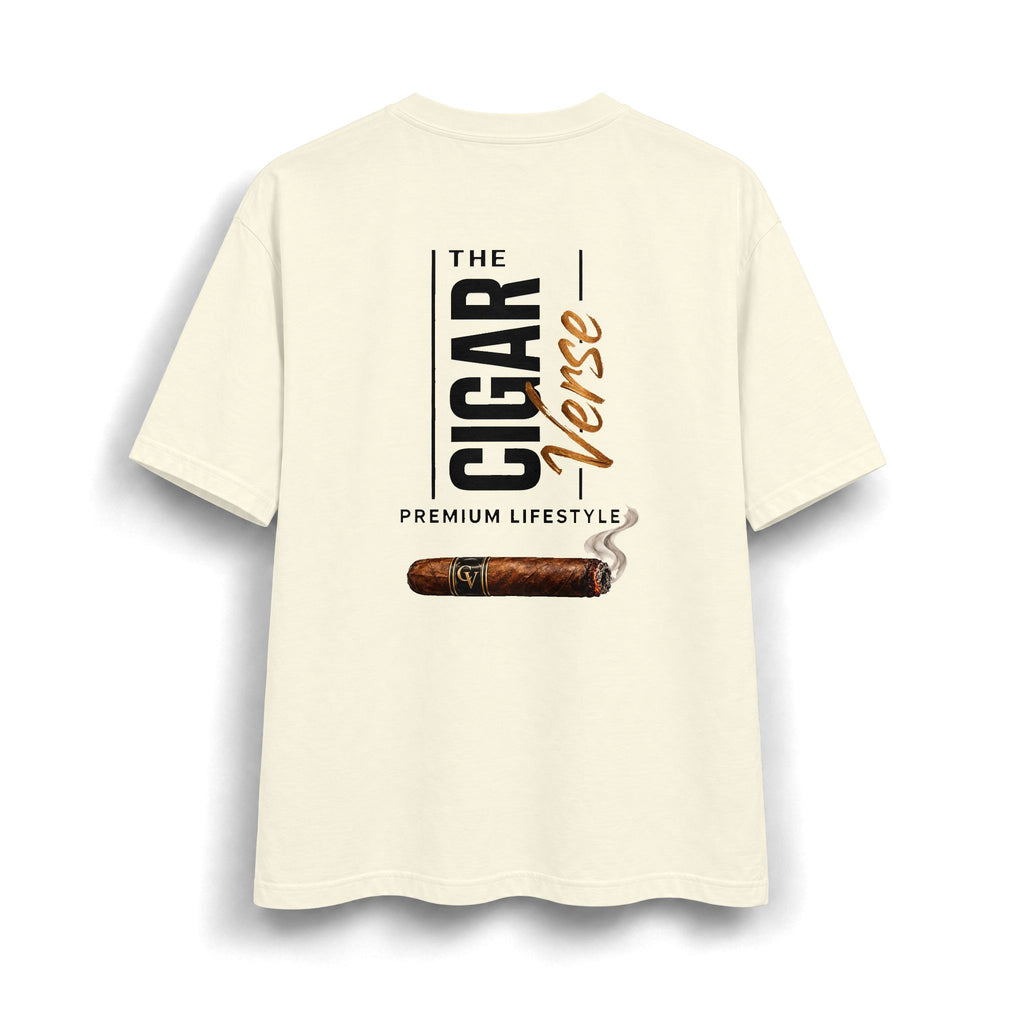 The Cigar Verse Premium Lifestyle Graphic T-Shirt