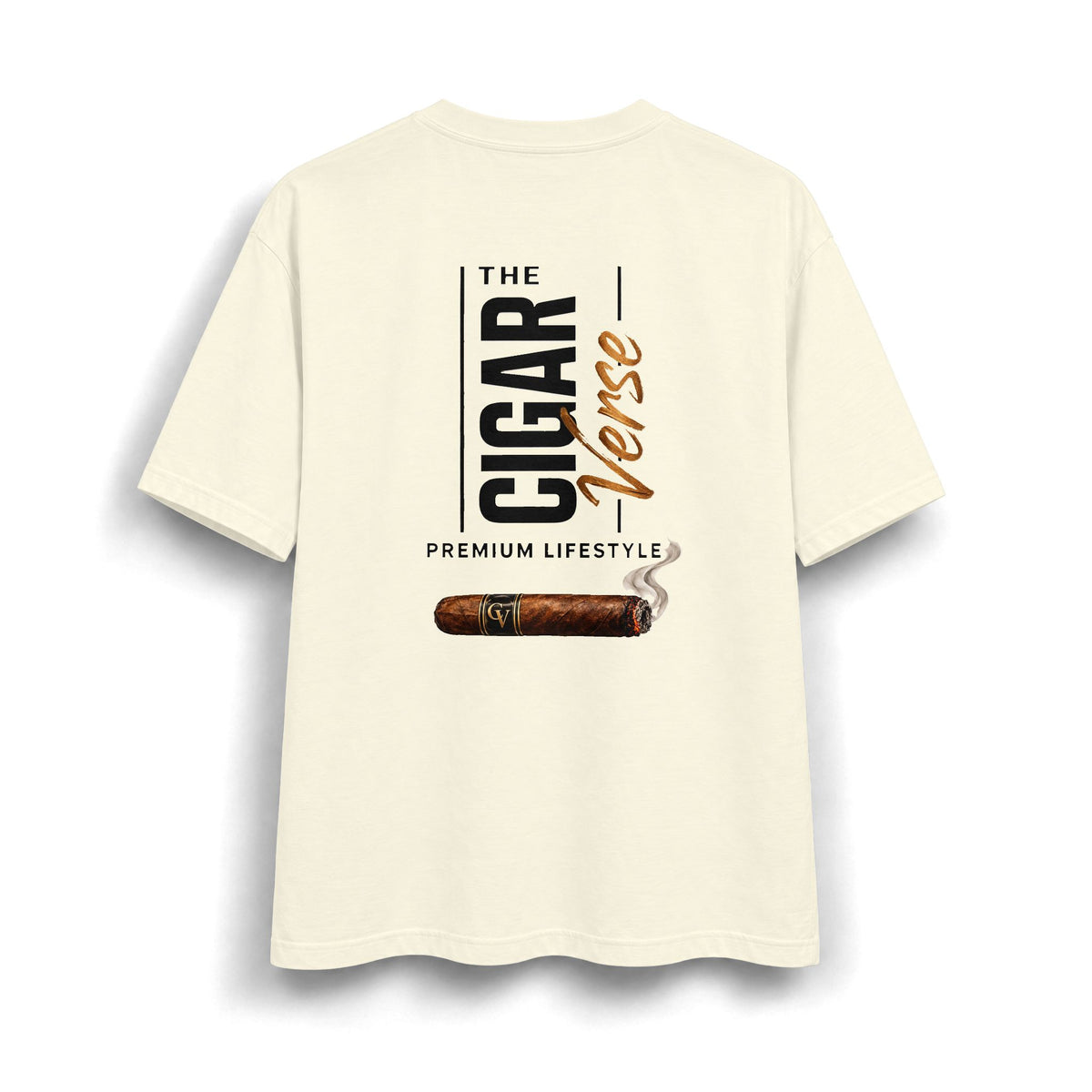 The Cigar Verse Premium Lifestyle Graphic T-Shirt
