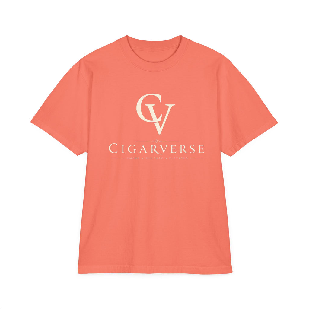 Premium Heavyweight “Cream Logo” Cigarverse T-Shirt