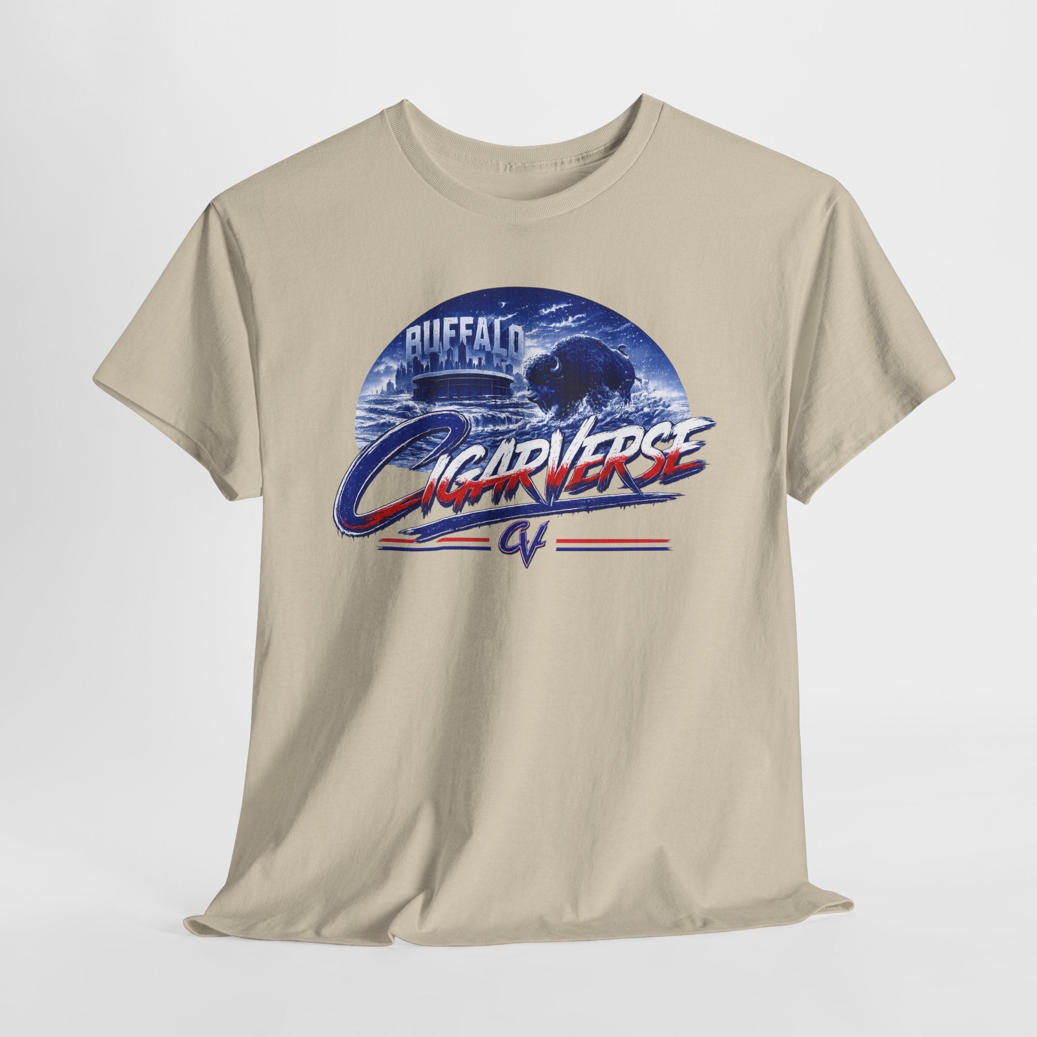 CIGARVERSE Unisex Buffalo Tee — Vintage Football Fan T-Shirt