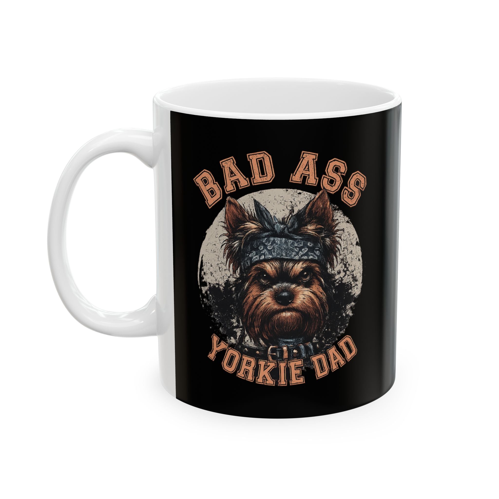 Badass Vulture Coffee Mug — 'Badass You Mad' Ceramic 11oz/15oz