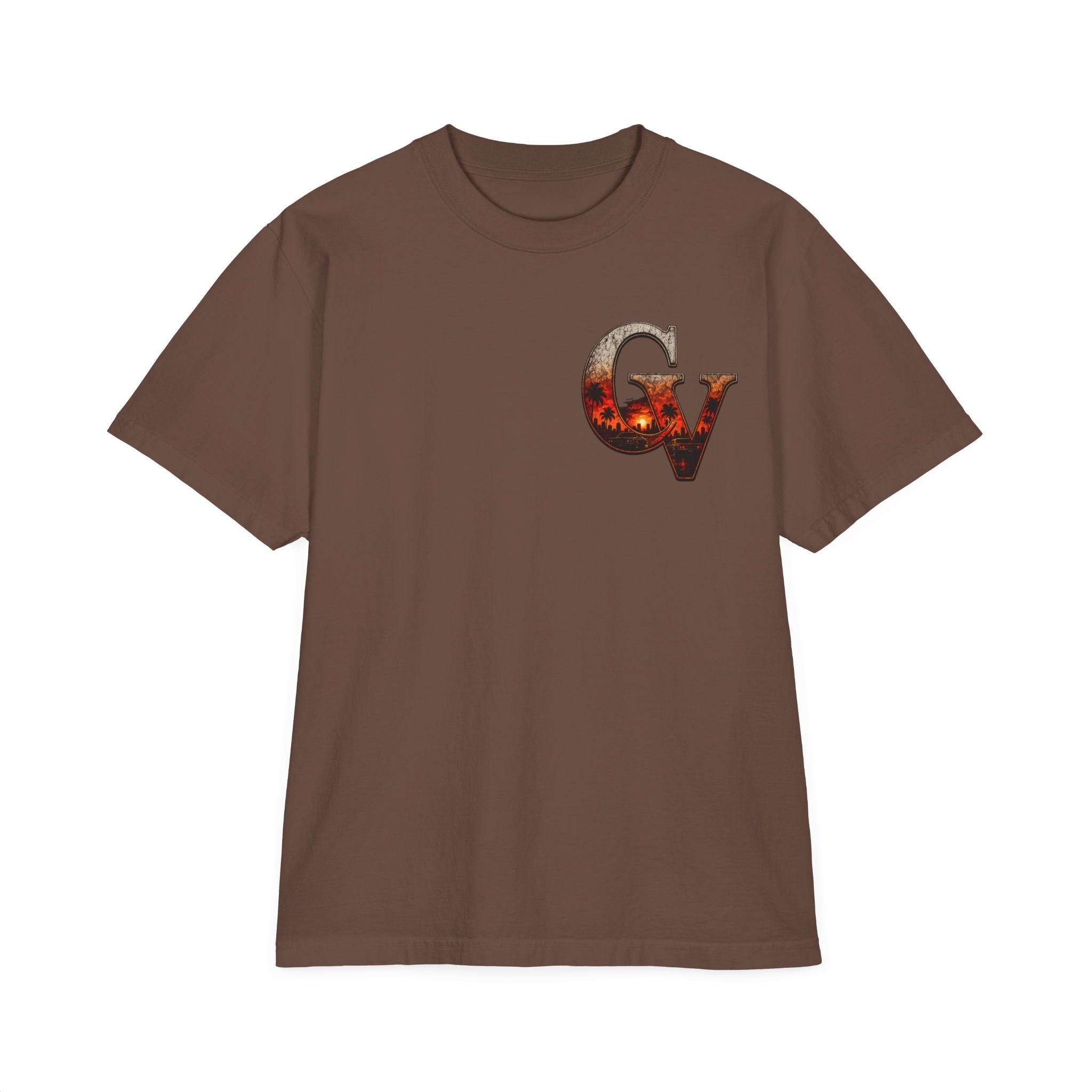 Oversized Premium Max Heavyweight Cigar Verse Graphic T-Shirt