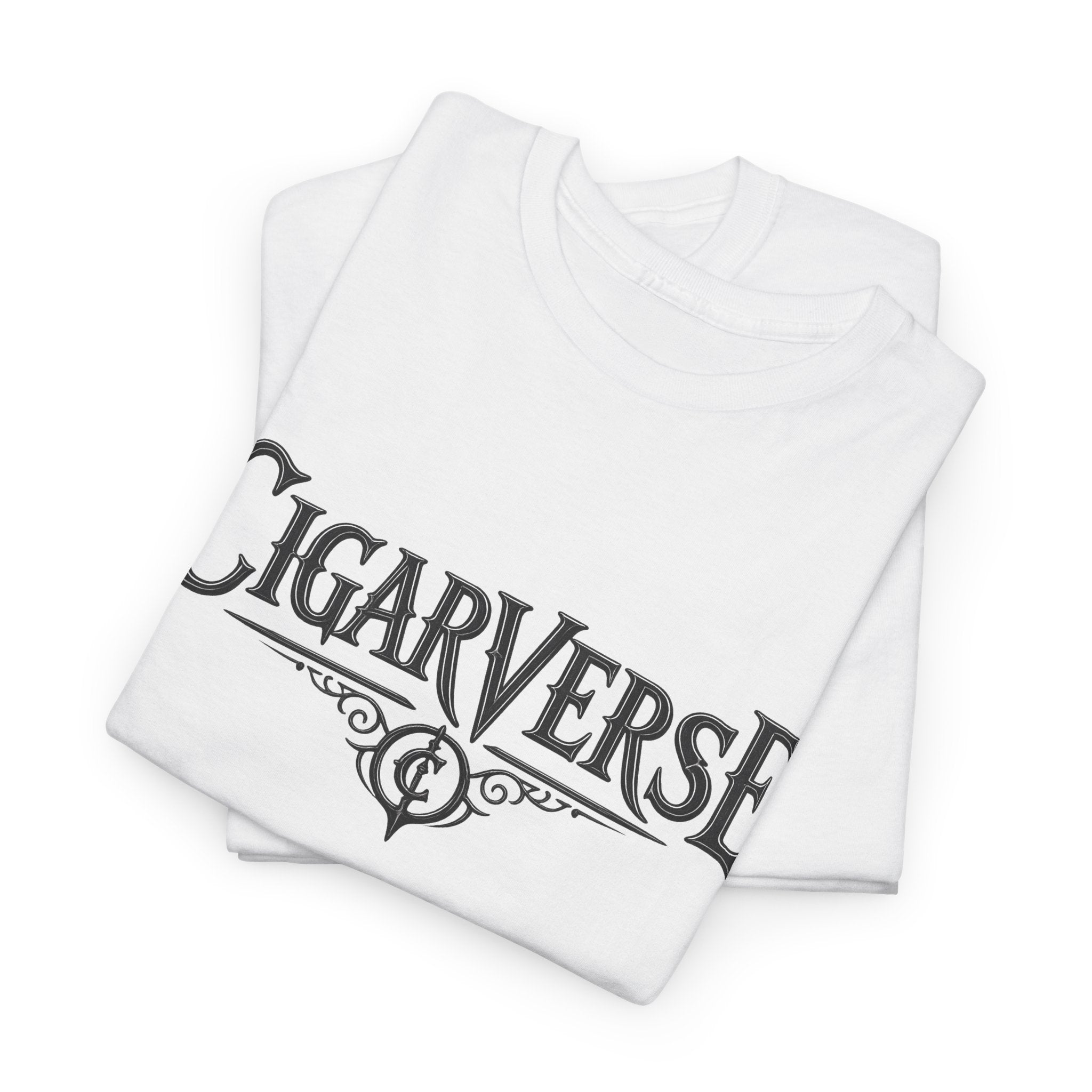 CigarVerse Logo T-Shirt - Vintage Cigar Club Tee