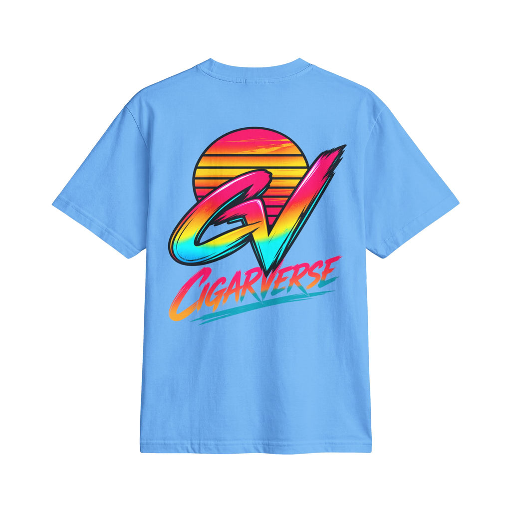Cigarverse Tropical Sunset Graphic T-Shirt