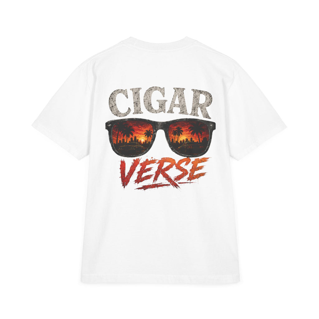 Oversized Premium Max Heavyweight Cigar Verse Graphic T-Shirt