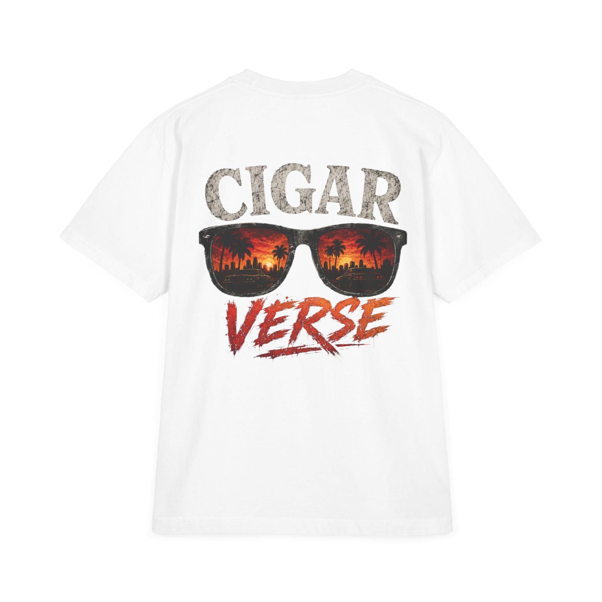 Oversized Premium Max Heavyweight Cigar Verse Graphic T-Shirt