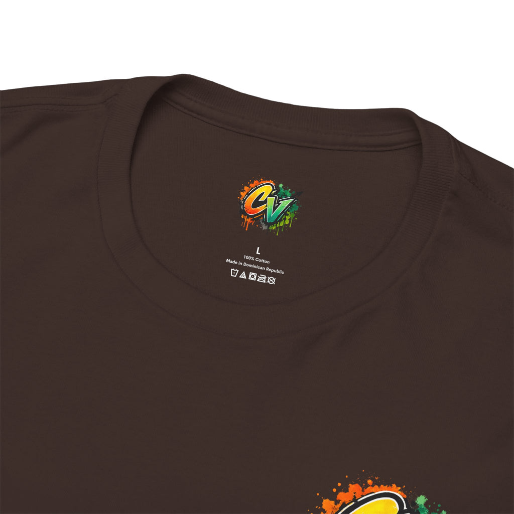 Graphic Tee — 'CigarVerse' Colorful Graffiti Logo T-Shirt