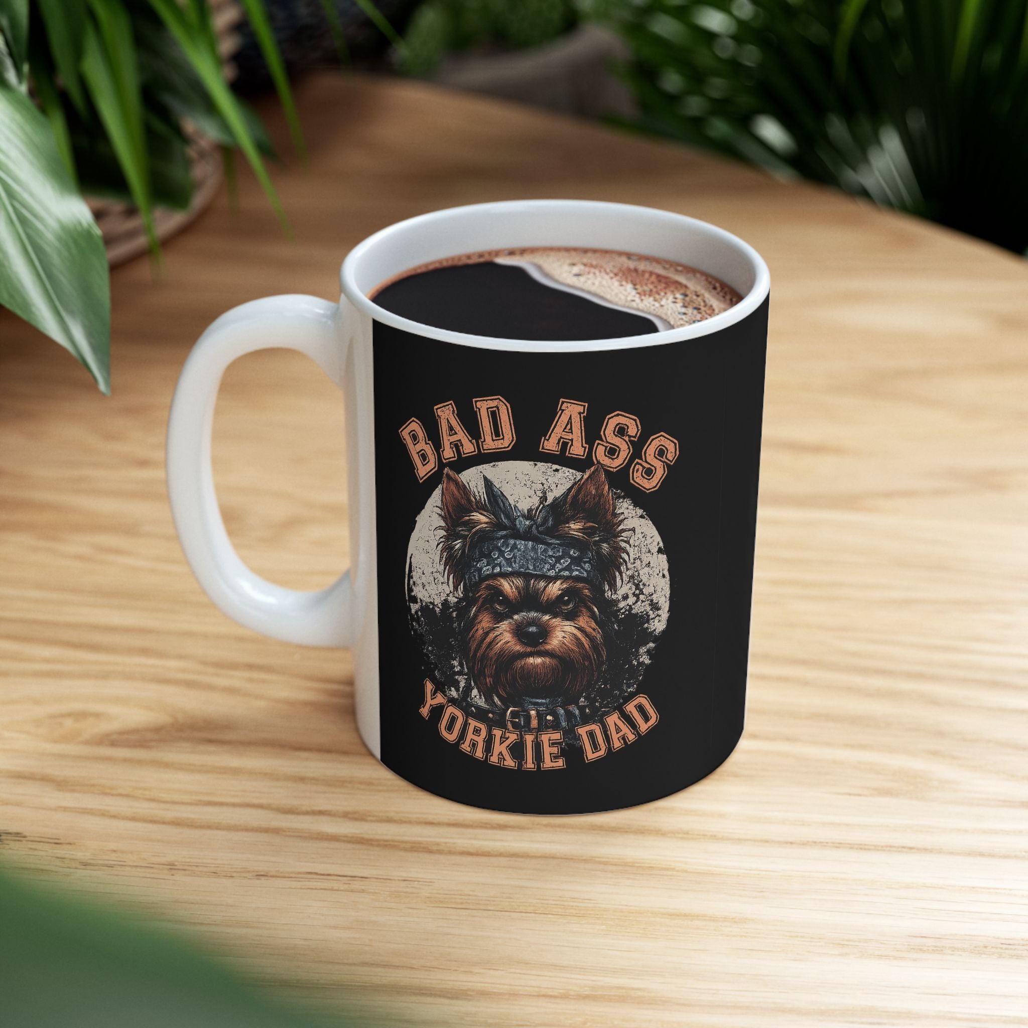 Badass Vulture Coffee Mug — 'Badass You Mad' Ceramic 11oz/15oz