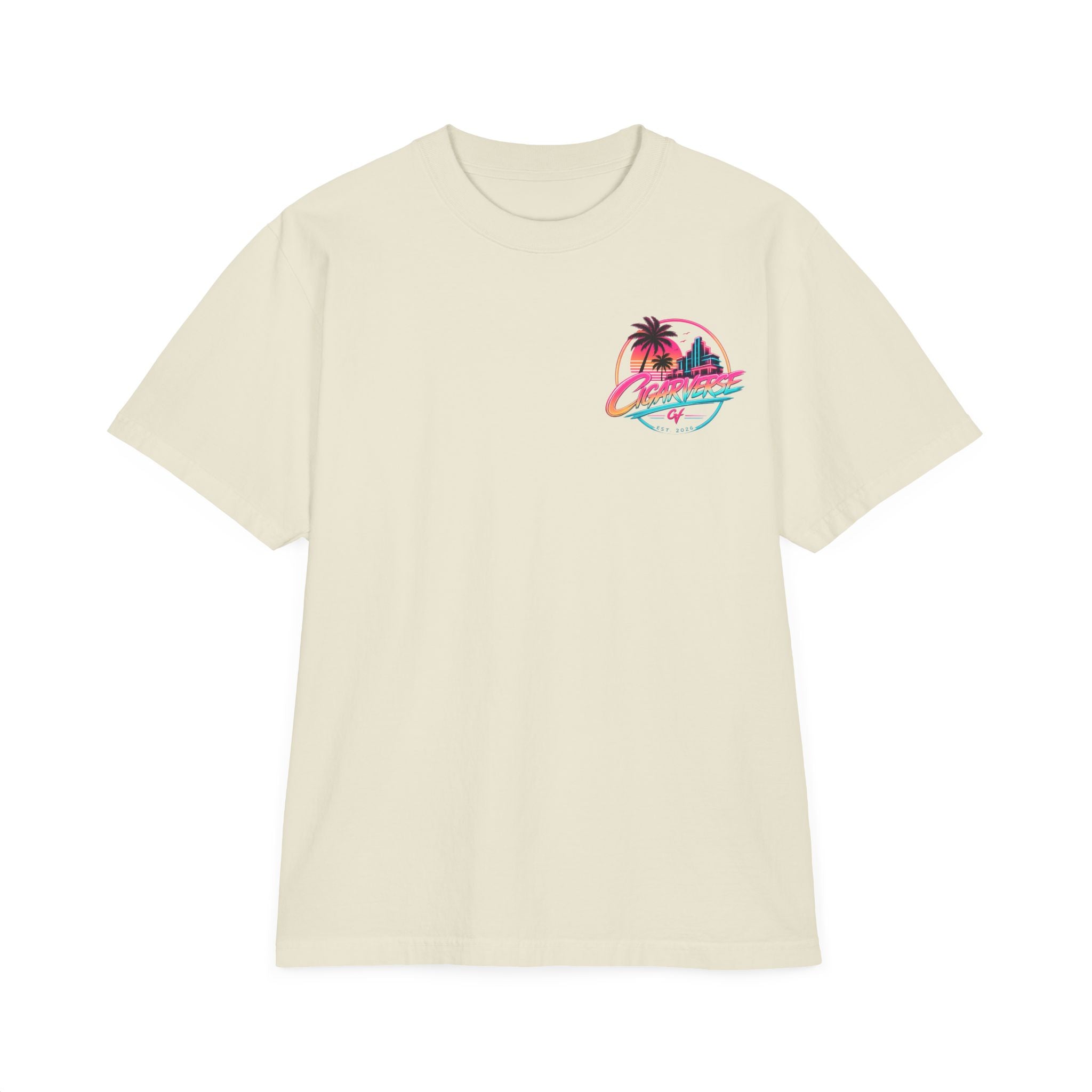 Oversized Premium Max Heavyweight Unisex Garment-Dyed Drop-Shoulder T-Shirt