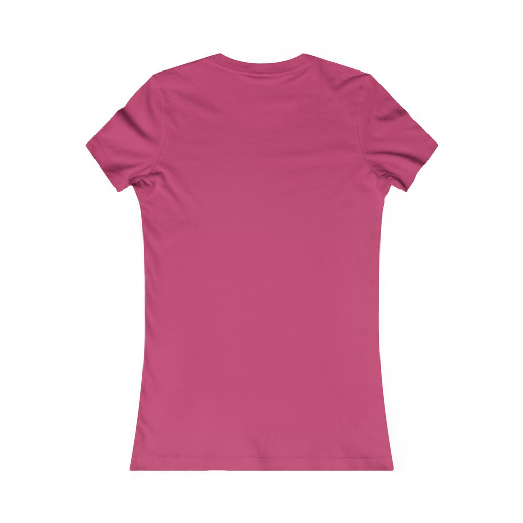 Women's Tee - Colorful Retro 'Cigar Left' Floral Lip Graphic