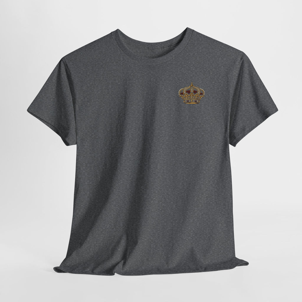 CigarVerse Crown T‑Shirt — Gold Crown Logo Tee for Cigar Lovers