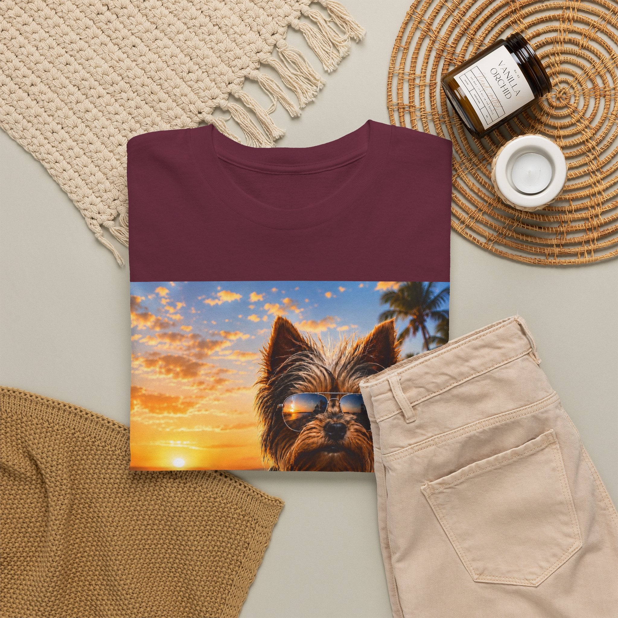 Yorkshire Terrier Photo Tee — Cute Yorkie Graphic T-Shirt
