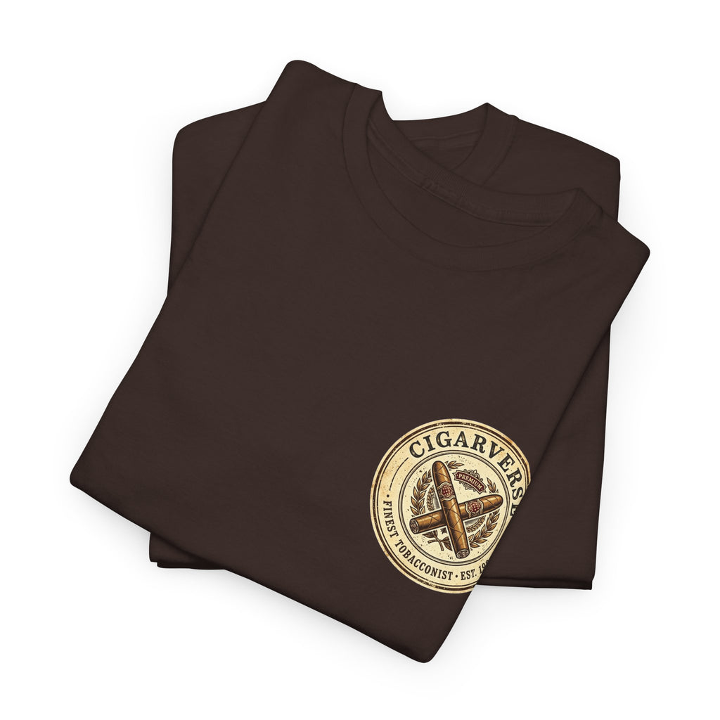 Cigarverse Vintage Cigar Club Tee — “Cigarverse Finest Tabacconist”