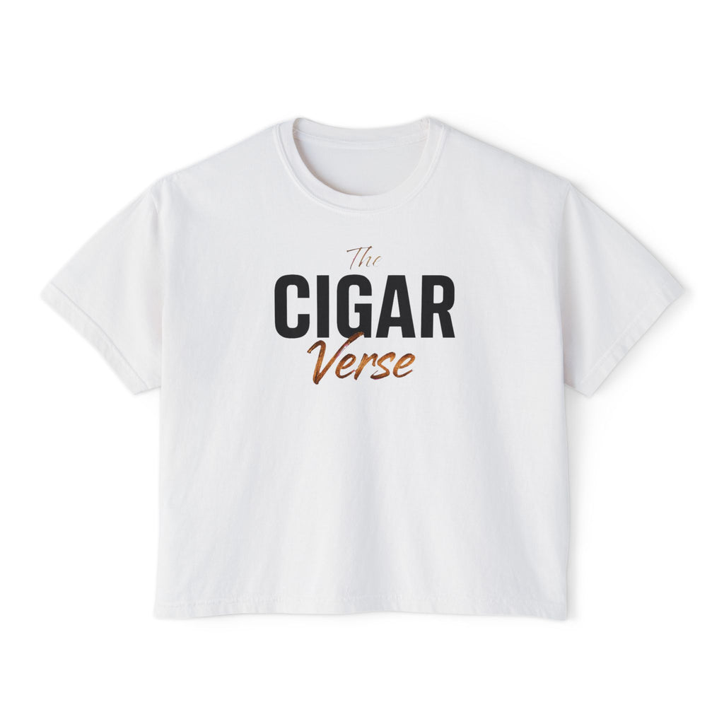 The Cigar Verse Women's Boxy Tee