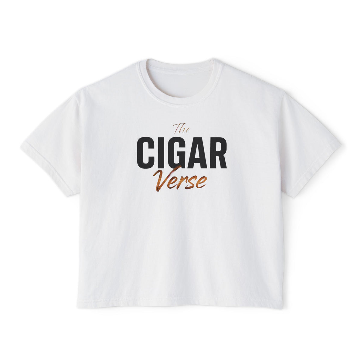 The Cigar Verse Women's Boxy Tee