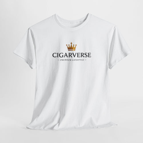 Cigarverse Crown Tee — Premium Lifestyle Logo T-Shirt