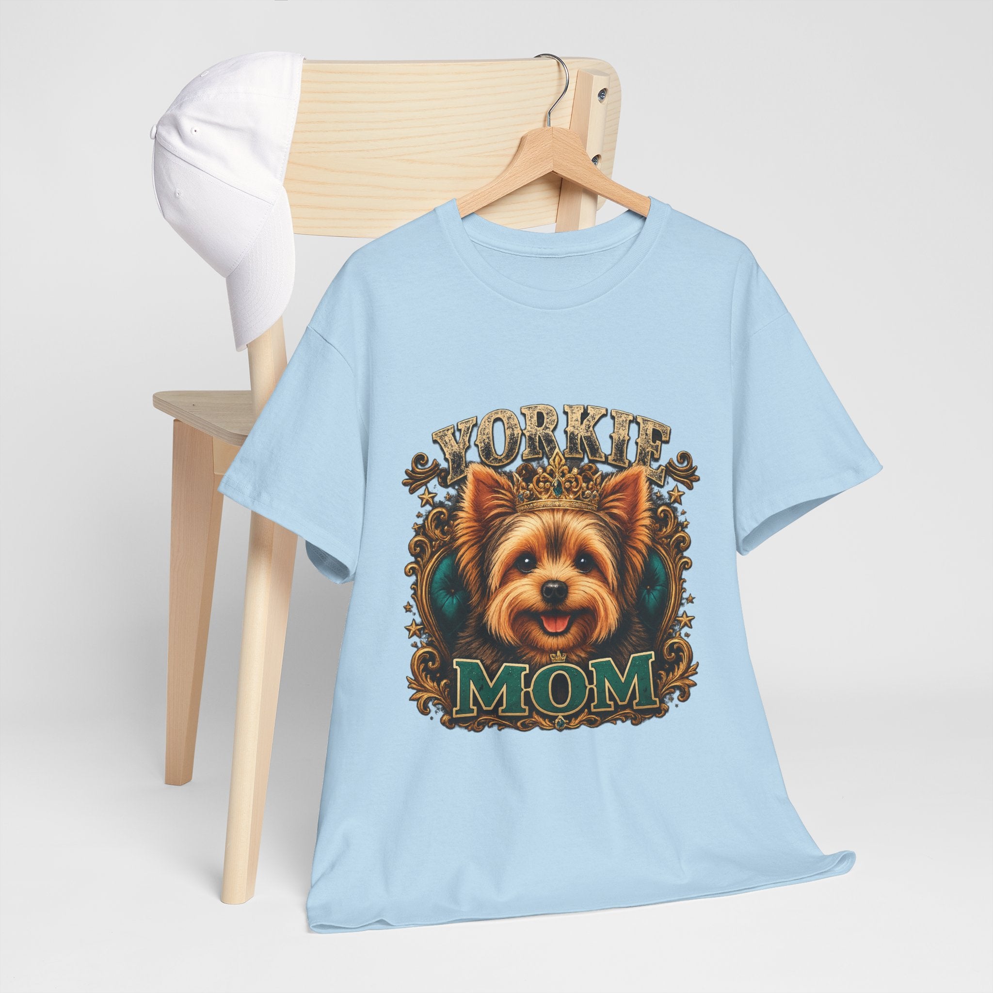 Yorkie Mom T-Shirt — Cute Yorkshire Terrier Mom Tee, Dog Lover Gift