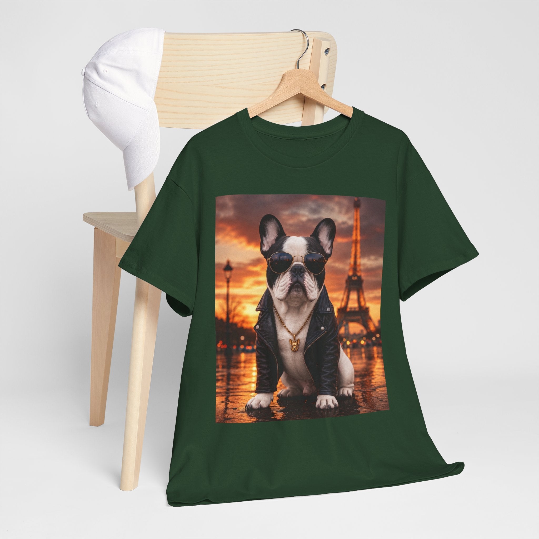 French Bulldog in Paris T-Shirt