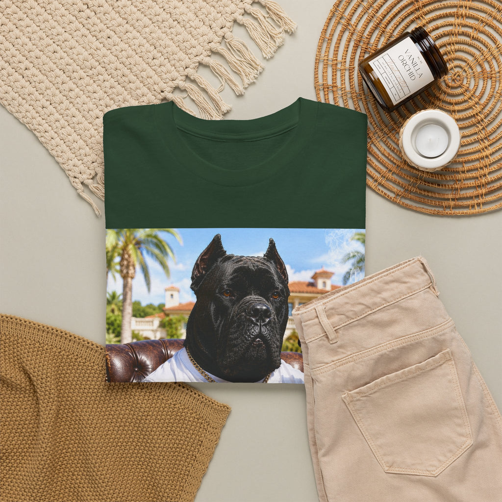 Cigarverse Graphic Tee — Vintage Smoker Dog Artwork