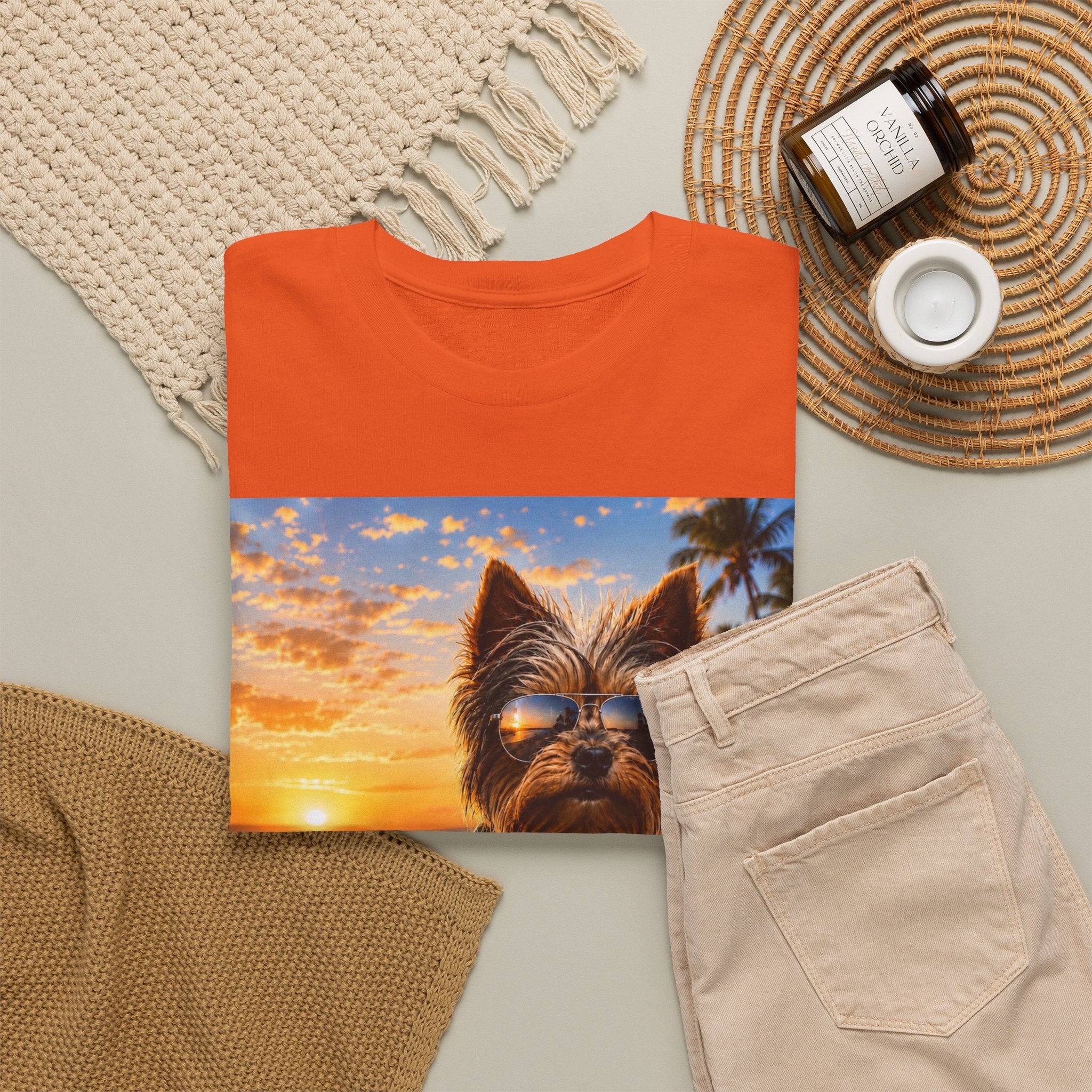 Yorkshire Terrier Photo Tee — Cute Yorkie Graphic T-Shirt