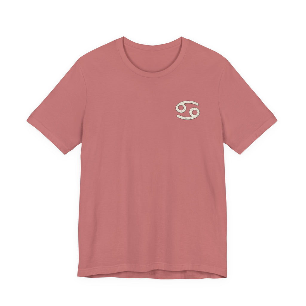 Cancer Zodiac Crab T-Shirt — "Cigarverse" Graphic Tee