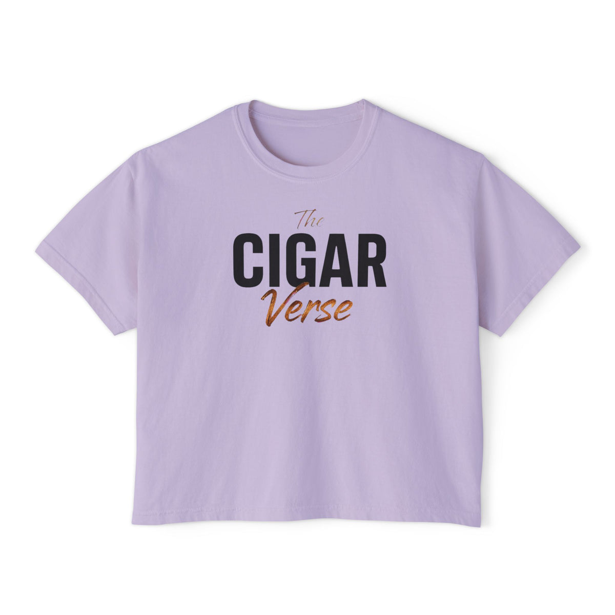 The Cigar Verse Women's Boxy Tee