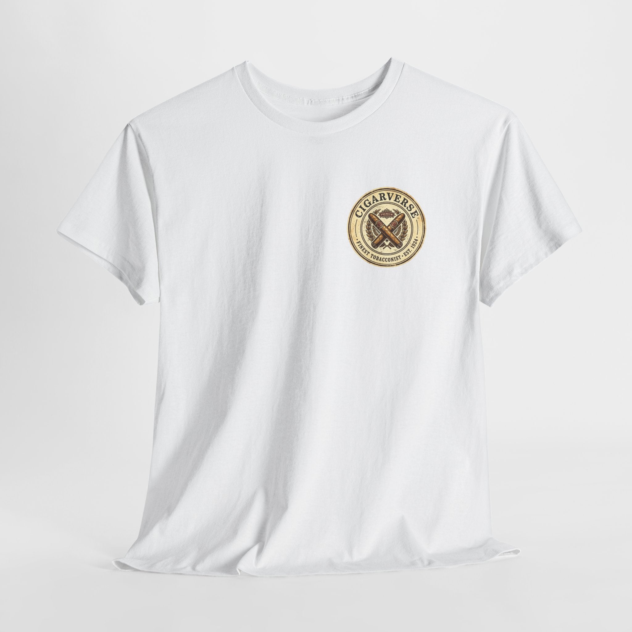 Cigarverse Vintage Cigar Club Tee — “Cigarverse Finest Tabacconist”