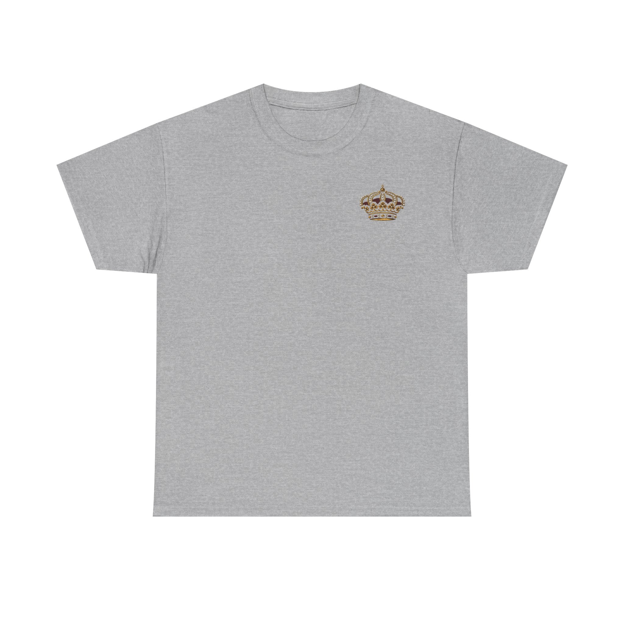 CigarVerse Crown T‑Shirt — Gold Crown Logo Tee for Cigar Lovers