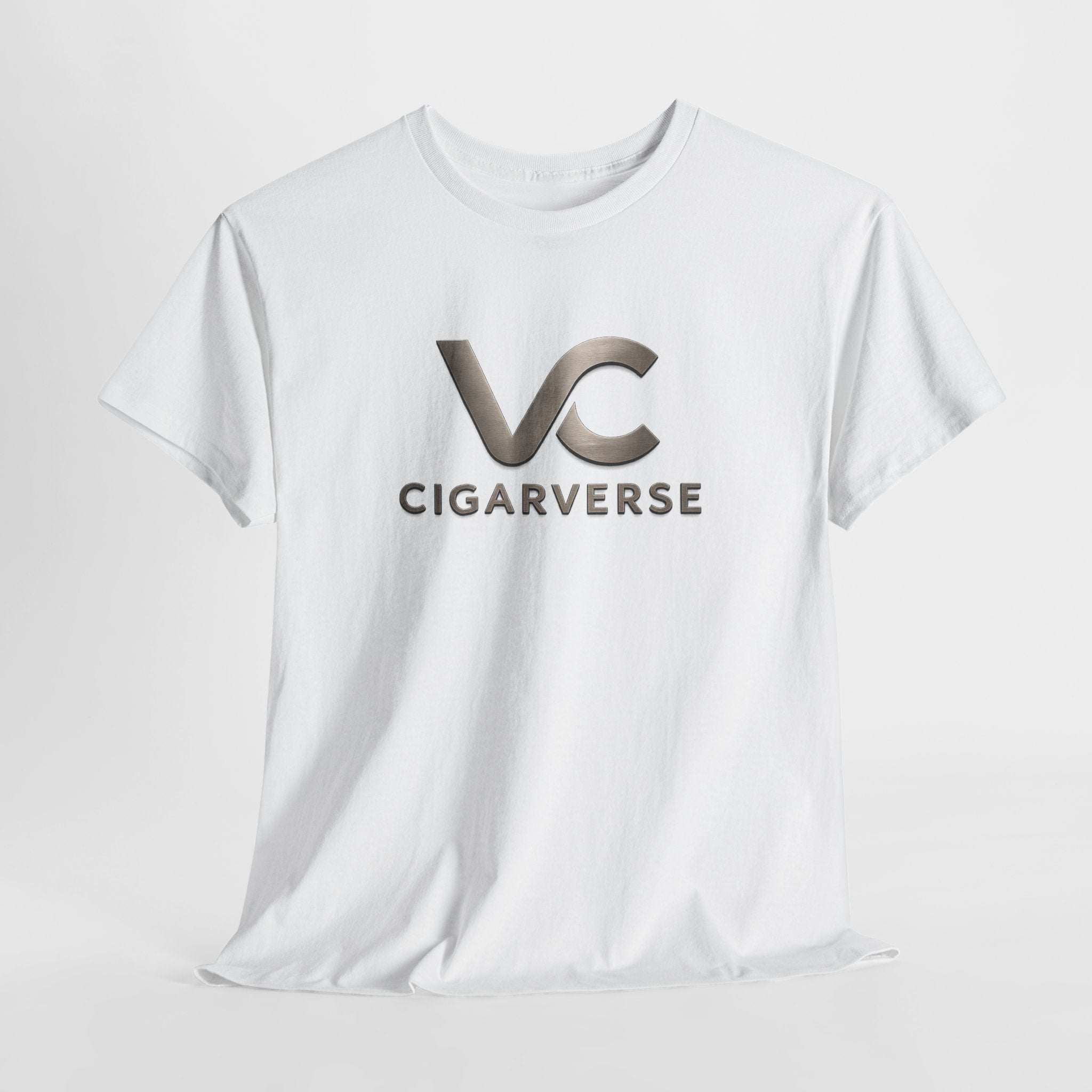 Unisex Gunmetal Logo CIGARVERSE T-Shirt