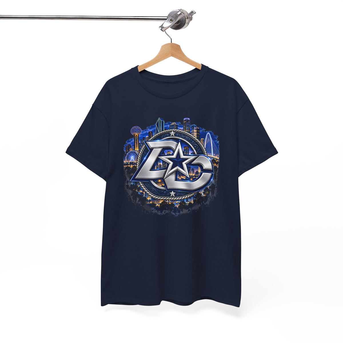 Dallas Skyline Logo T-Shirt – Dallas City Graphic Tee