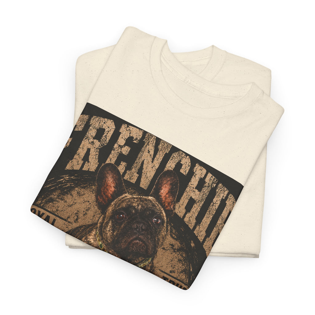 Frenchie Dog T-Shirt - “Little Dog Big Attitude” Retro Graphic Tee