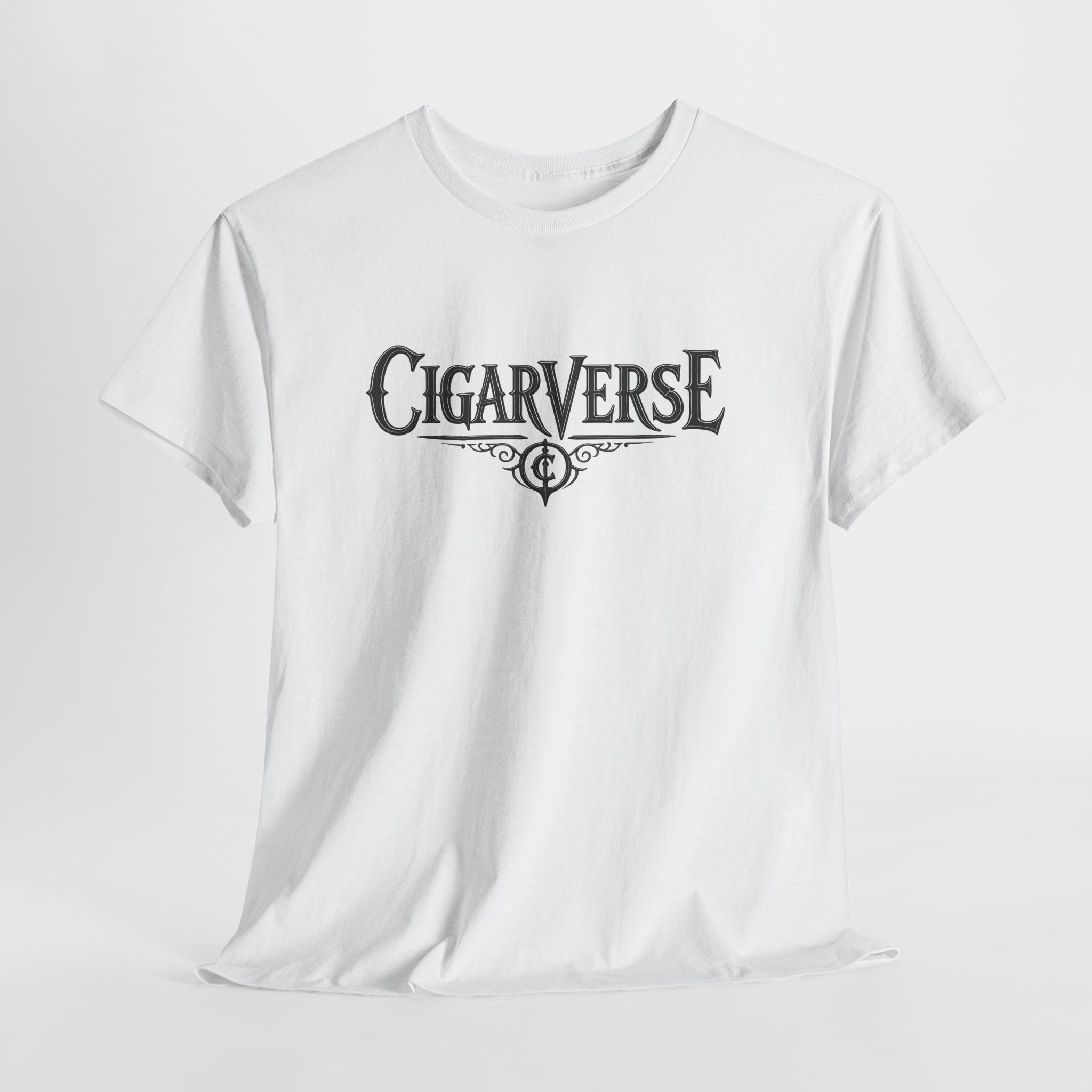 CigarVerse Logo T-Shirt - Vintage Cigar Club Tee